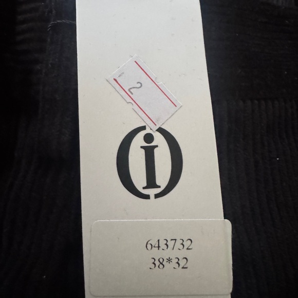Kinghua nwt 38x32 Men's Black Corduroy Pants - Picture 7 of 7